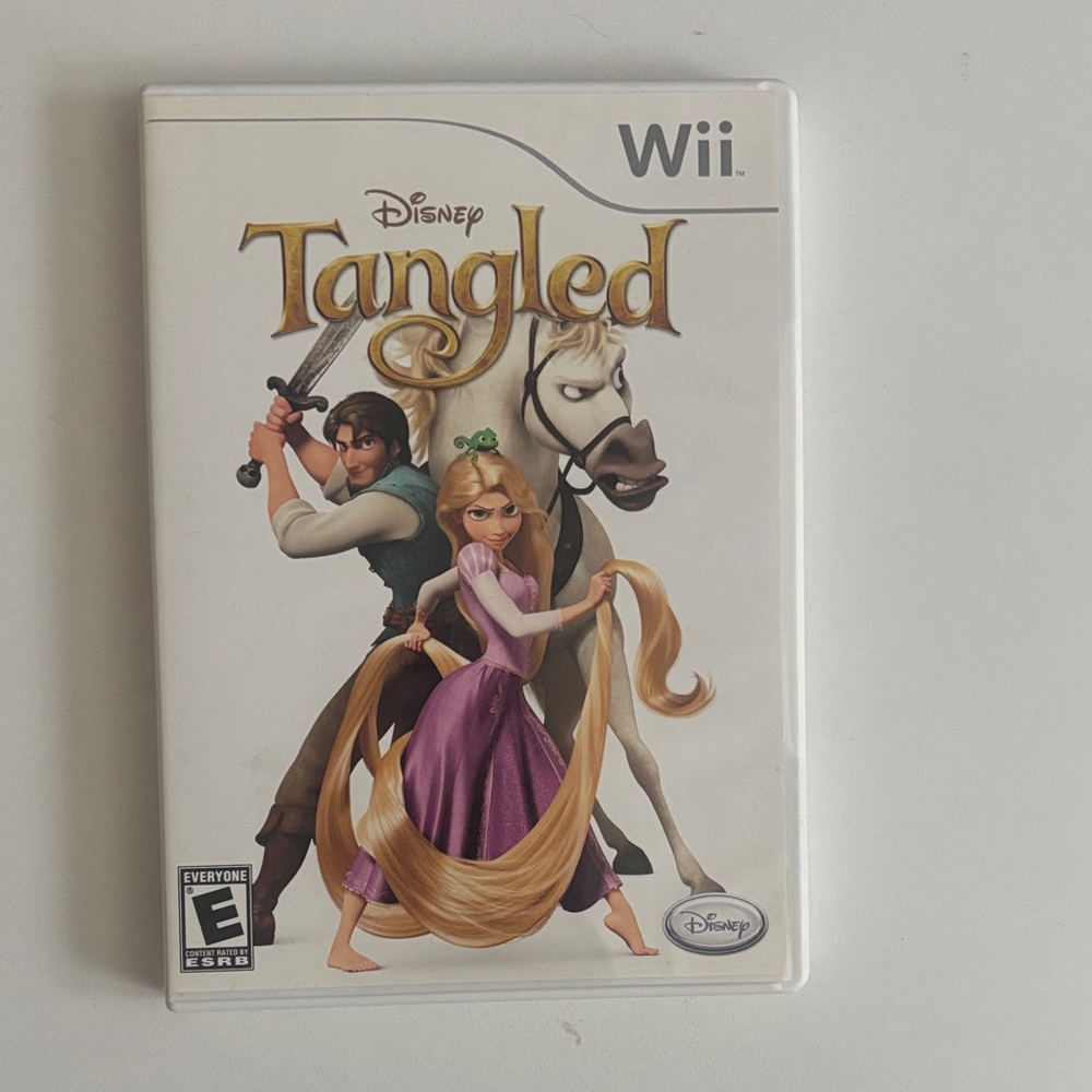 Nintendo Disney Tangled Wii Game - Purple and Brown